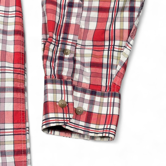 Wrangler George Strait Shirt Adult EXTRA LARGE Red Plaid Western Cowboy Music - Picture 8 of 10